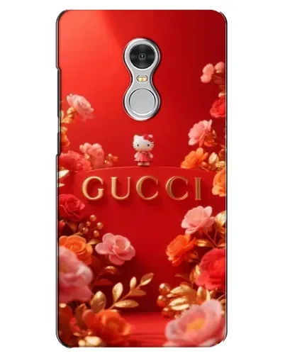 Чехол для Xiaomi Redmi 5 с картинкой «Gucci — золотой сад»
