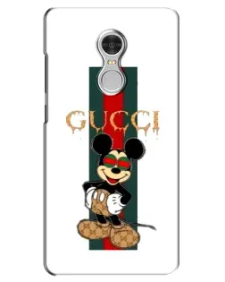 Чехол для Xiaomi Redmi 5 с картинкой «Микки Маус Gucci — полосы» Чехол для Xiaomi Redmi 5 с картинкой «Микки Маус Gucci — полосы»