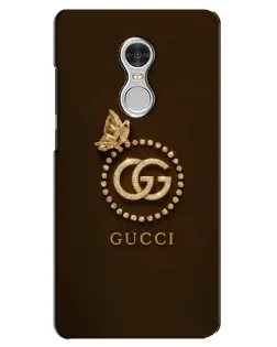 Чехол для Xiaomi Redmi 5 с картинкой «Gucci — золотая бабочка» Чехол для Xiaomi Redmi 5 с картинкой «Gucci — золотая бабочка»