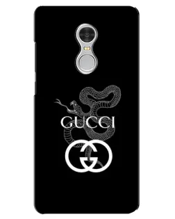 Чехол для Xiaomi Redmi 5 с картинкой «Gucci — серебряная змея» Чехол для Xiaomi Redmi 5 с картинкой «Gucci — серебряная змея»