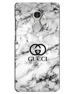 Чехол для Xiaomi Redmi 5 с картинкой «Gucci — мраморный шик» Чехол для Xiaomi Redmi 5 с картинкой «Gucci — мраморный шик»