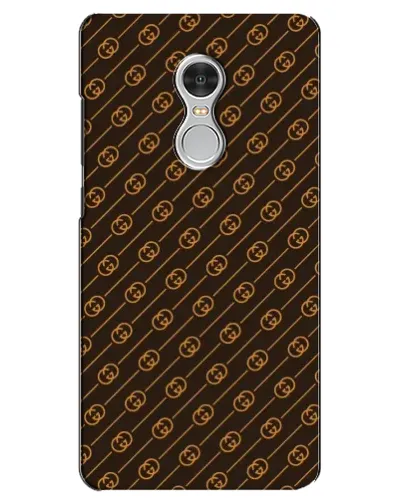 Чехол для Xiaomi Redmi 5 с картинкой «Gucci — золотые диагонали»