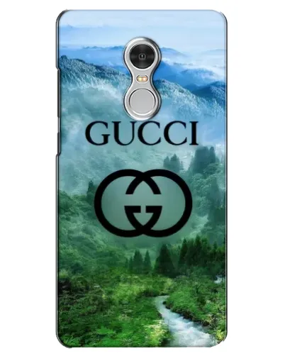 Чехол для Xiaomi Redmi 5 с картинкой «Gucci — горный пейзаж»