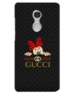 Чехол для Xiaomi Redmi 5 с картинкой «Минни Маус Gucci — черный» Чехол для Xiaomi Redmi 5 с картинкой «Минни Маус Gucci — черный»