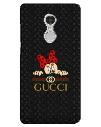 Чехол для Xiaomi Redmi 5 с картинкой «Минни Маус Gucci — черный»