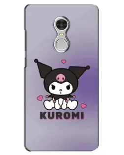 Чехол для Xiaomi Redmi 5 с картинкой «Kuromi — фиолетовый арт» Чехол для Xiaomi Redmi 5 с картинкой «Kuromi — фиолетовый арт»