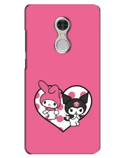 Чехол для Xiaomi Redmi 5 с картинкой «Kuromi и My Melody» Чехол для Xiaomi Redmi 5 с картинкой «Kuromi и My Melody»