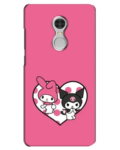 Чехол для Xiaomi Redmi 5 с картинкой «Kuromi и My Melody»