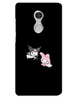 Чехол для Xiaomi Redmi 5 с картинкой «My Melody и Kuromi» Чехол для Xiaomi Redmi 5 с картинкой «My Melody и Kuromi»
