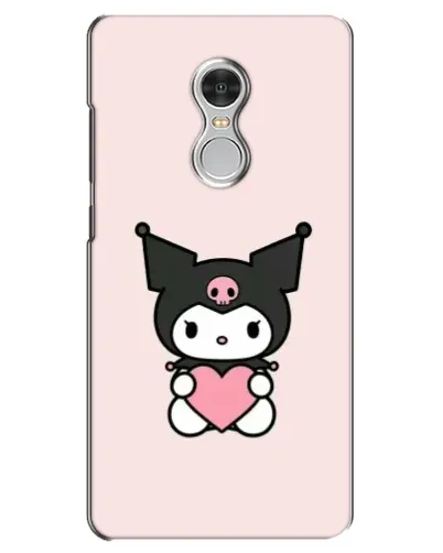 Чехол для Xiaomi Redmi 5 с картинкой «Kuromi и сердце»