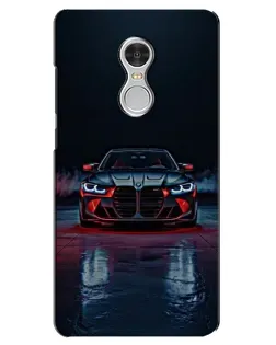 Чохол для Xiaomi Redmi 5 з картинкою «BMW на мокрій дорозі»