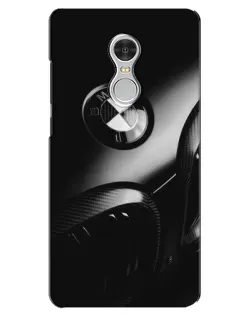 Чохол для Xiaomi Redmi 5 з картинкою «Емблема BMW — макро»