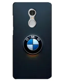 Чохол для Xiaomi Redmi 5 з картинкою «Логотип BMW — мінімалізм»