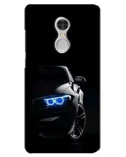 Чохол для Xiaomi Redmi 5 з картинкою «BMW — нічний погляд»