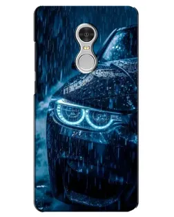 Чохол для Xiaomi Redmi 5 з картинкою «BMW під дощем»