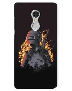 Чехол для Xiaomi Redmi 5 с картинкой «PUBG — огненный силуэт» Чехол для Xiaomi Redmi 5 с картинкой «PUBG — огненный силуэт»