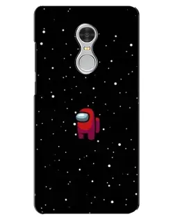 Чехол для Xiaomi Redmi 5 с картинкой «Красный Among Us»