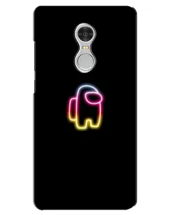 Чехол для Xiaomi Redmi 5 с картинкой «Among Us градиент»