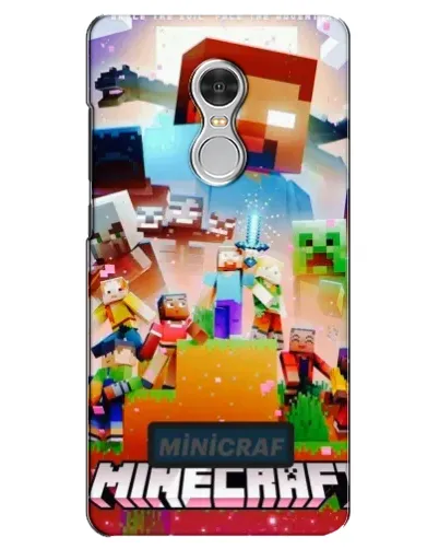 Чехол для Xiaomi Redmi 5 с картинкой «Minecraft герои игры» Чехол для Xiaomi Redmi 5 с картинкой «Minecraft герои игры»