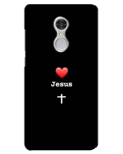 Чехол для Xiaomi Redmi 5 с картинкой «Сердце - Jesus»