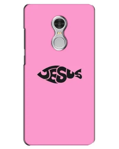 Чехол для Xiaomi Redmi 5 с картинкой «Розовый символ  Jesus»
