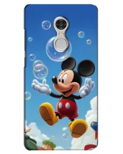 Чехол для Xiaomi Redmi 5 с картинкой «Mickey и мыльные пузыри»
