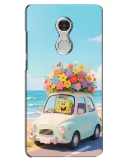 Чехол для Xiaomi Redmi 5 с картинкой «Автомобильное путешествие»