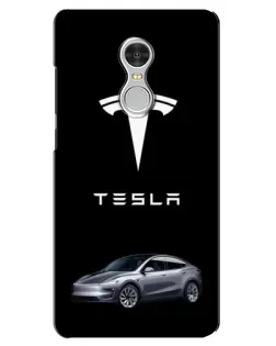 Чехол для Xiaomi Redmi 5 с картинкой «Tesla Model Y» Чехол для Xiaomi Redmi 5 с картинкой «Tesla Model Y»