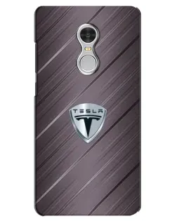 Чехол для Xiaomi Redmi 5 с картинкой «Металлическая текстура Tesla» Чехол для Xiaomi Redmi 5 с картинкой «Металлическая текстура Tesla»
