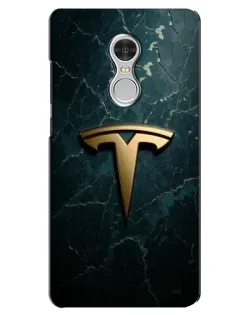 Чехол для Xiaomi Redmi 5 с картинкой «Мраморная Tesla Gold» Чехол для Xiaomi Redmi 5 с картинкой «Мраморная Tesla Gold»