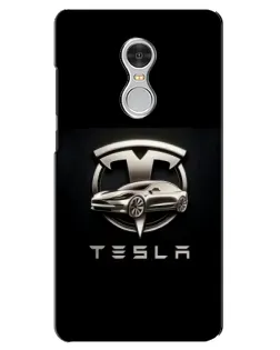 Чехол для Xiaomi Redmi 5 с картинкой «Tesla — серебристое авто» Чехол для Xiaomi Redmi 5 с картинкой «Tesla — серебристое авто»