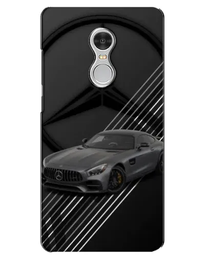 Чехол для Xiaomi Redmi 5 с картинкой «Mercedes AMG — графика»