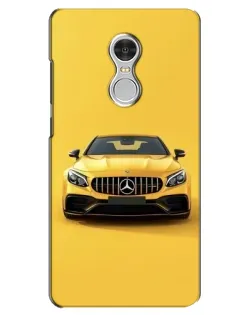 Чехол для Xiaomi Redmi 5 с картинкой «Желтый Mercedes GT»