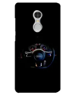 Чехол для Xiaomi Redmi 5 с картинкой «Салон Audi — руль» Чехол для Xiaomi Redmi 5 с картинкой «Салон Audi — руль»