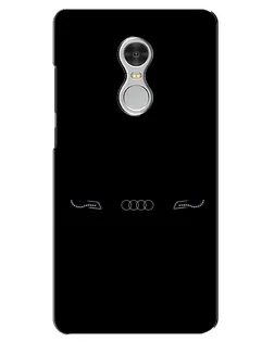 Чехол для Xiaomi Redmi 5 с картинкой «Audi — световой подпись» Чехол для Xiaomi Redmi 5 с картинкой «Audi — световой подпись»