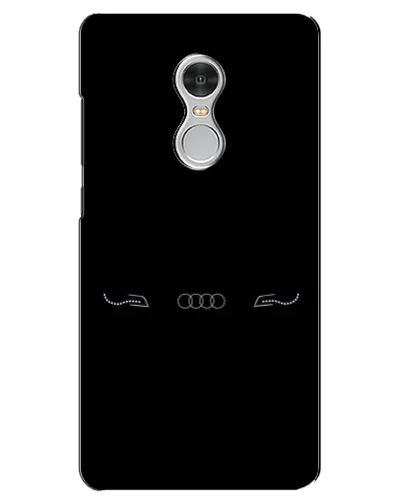 Чехол для Xiaomi Redmi 5 с картинкой «Audi — световой подпись»