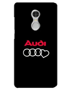 Чехол для Xiaomi Redmi 5 с картинкой «Логотип Audi Heart» Чехол для Xiaomi Redmi 5 с картинкой «Логотип Audi Heart»