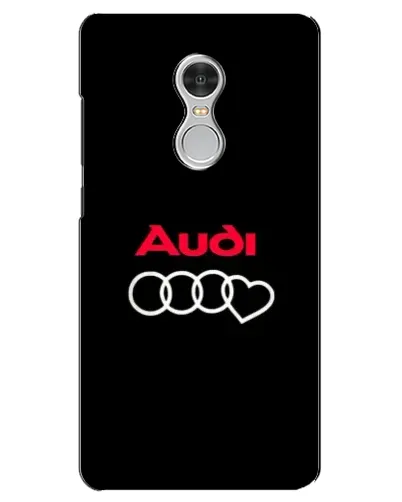 Чехол для Xiaomi Redmi 5 с картинкой «Логотип Audi Heart»