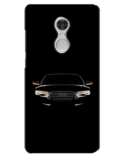 Чехол для Xiaomi Redmi 5 с картинкой «Audi — ночной контур»