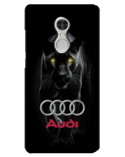Чехол для Xiaomi Redmi 5 с картинкой «Пантера и Audi»