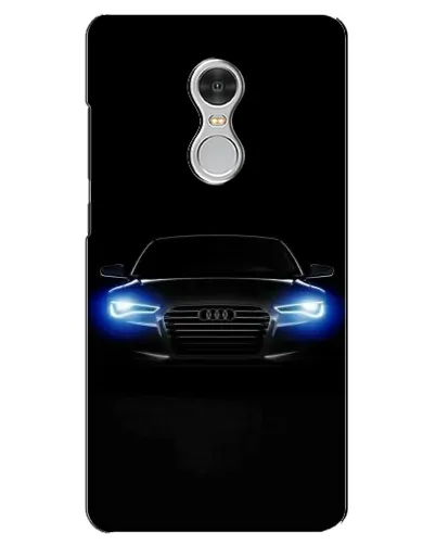 Чехол для Xiaomi Redmi 5 с картинкой «Audi в неоне»