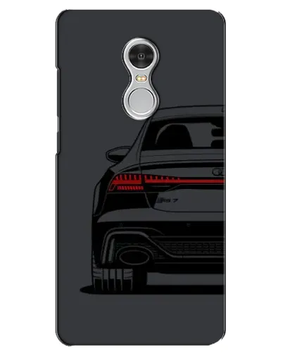 Чехол для Xiaomi Redmi 5 с картинкой «Задняя часть Audi — арт»