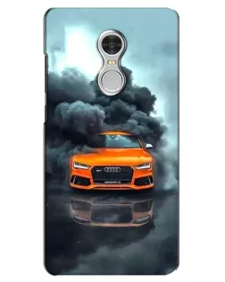 Чехол для Xiaomi Redmi 5 с картинкой «Audi в облаках дыма» Чехол для Xiaomi Redmi 5 с картинкой «Audi в облаках дыма»