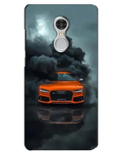 Чехол для Xiaomi Redmi 5 с картинкой «Audi в облаках дыма»