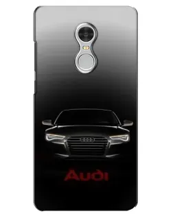 Чехол для Xiaomi Redmi 5 с картинкой «Audi — градиентный контур» Чехол для Xiaomi Redmi 5 с картинкой «Audi — градиентный контур»