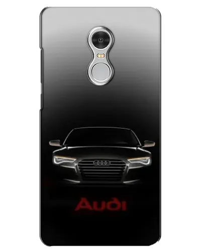Чехол для Xiaomi Redmi 5 с картинкой «Audi — градиентный контур»