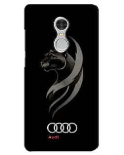 Чехол для Xiaomi Redmi 5 с картинкой «Графика — пантера и Audi» Чехол для Xiaomi Redmi 5 с картинкой «Графика — пантера и Audi»