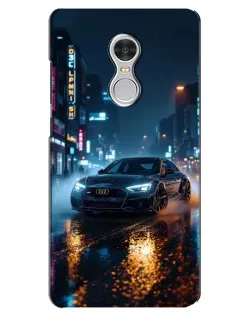 Чехол для Xiaomi Redmi 5 с картинкой «Ночной город и Audi» Чехол для Xiaomi Redmi 5 с картинкой «Ночной город и Audi»