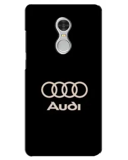 Чехол для Xiaomi Redmi 5 с картинкой «Audi — золотой логотип» Чехол для Xiaomi Redmi 5 с картинкой «Audi — золотой логотип»