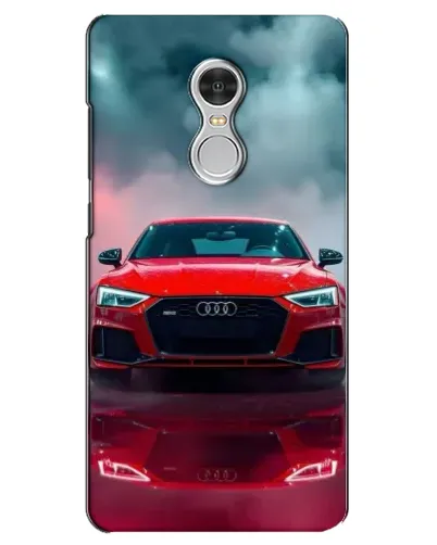 Чехол для Xiaomi Redmi 5 с картинкой «Audi RS — красный стиль»